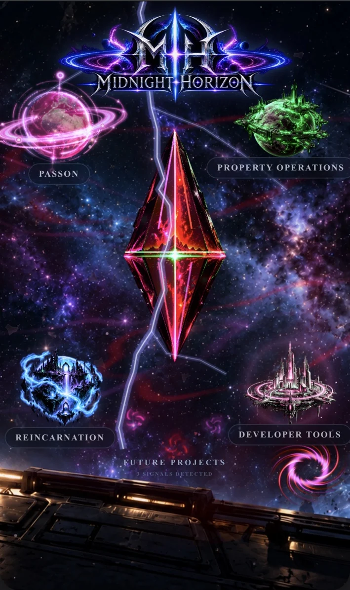 Interactive galaxy homepage