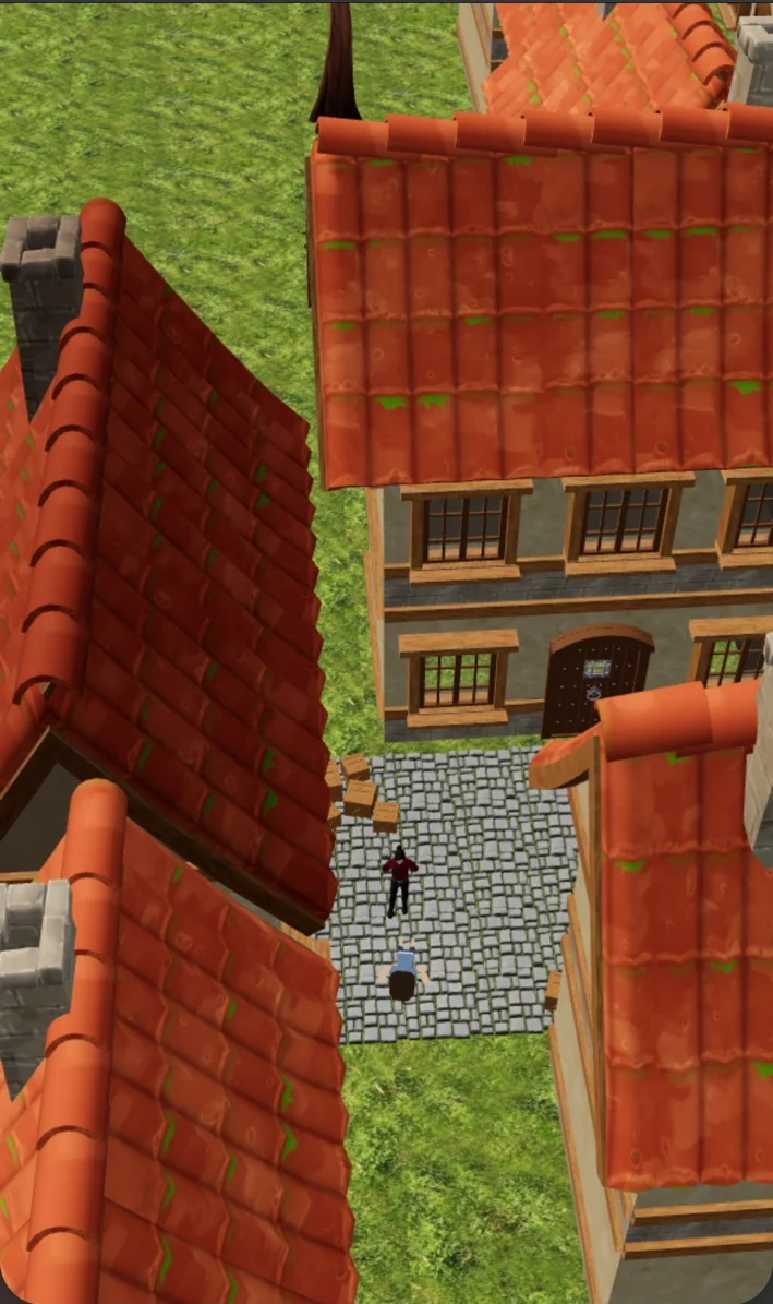 In-game character encounter