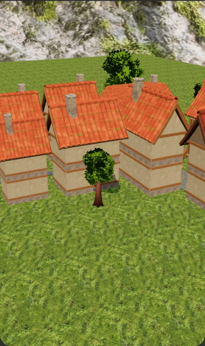 3D town environment